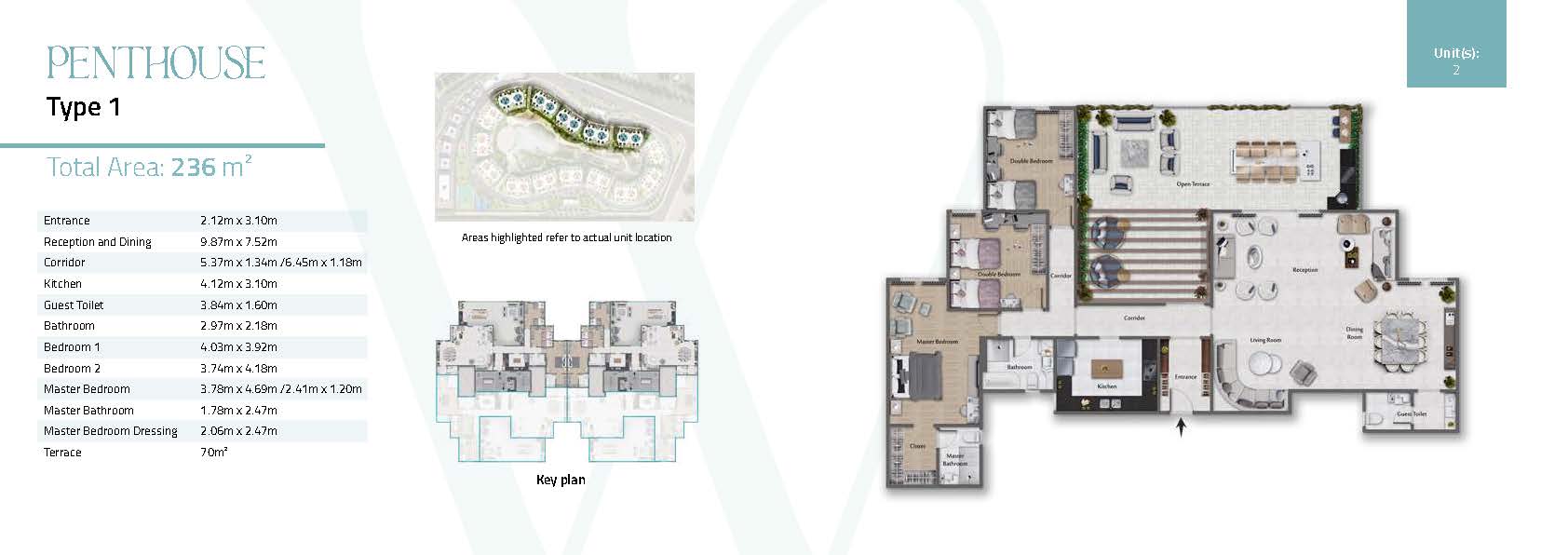 Floor plan for apartment at Rock White