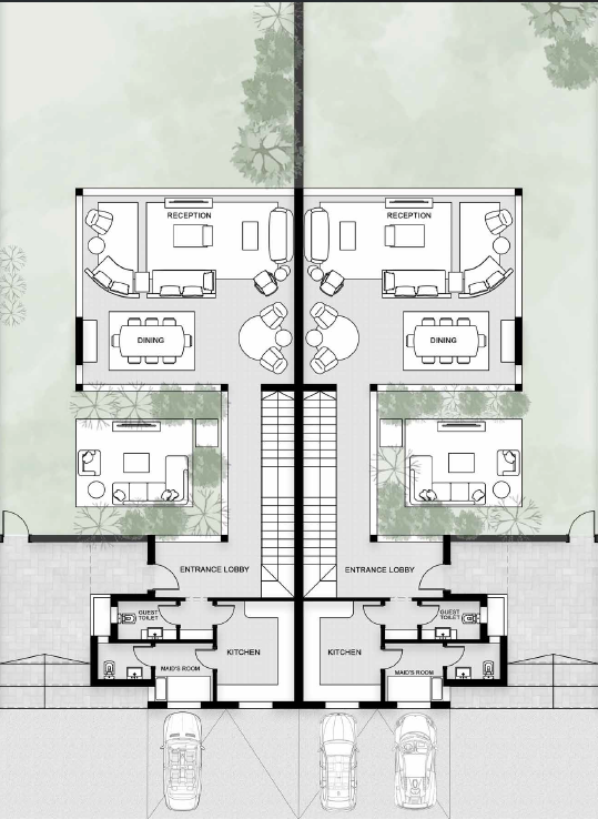 Floor plan for  at Ourika