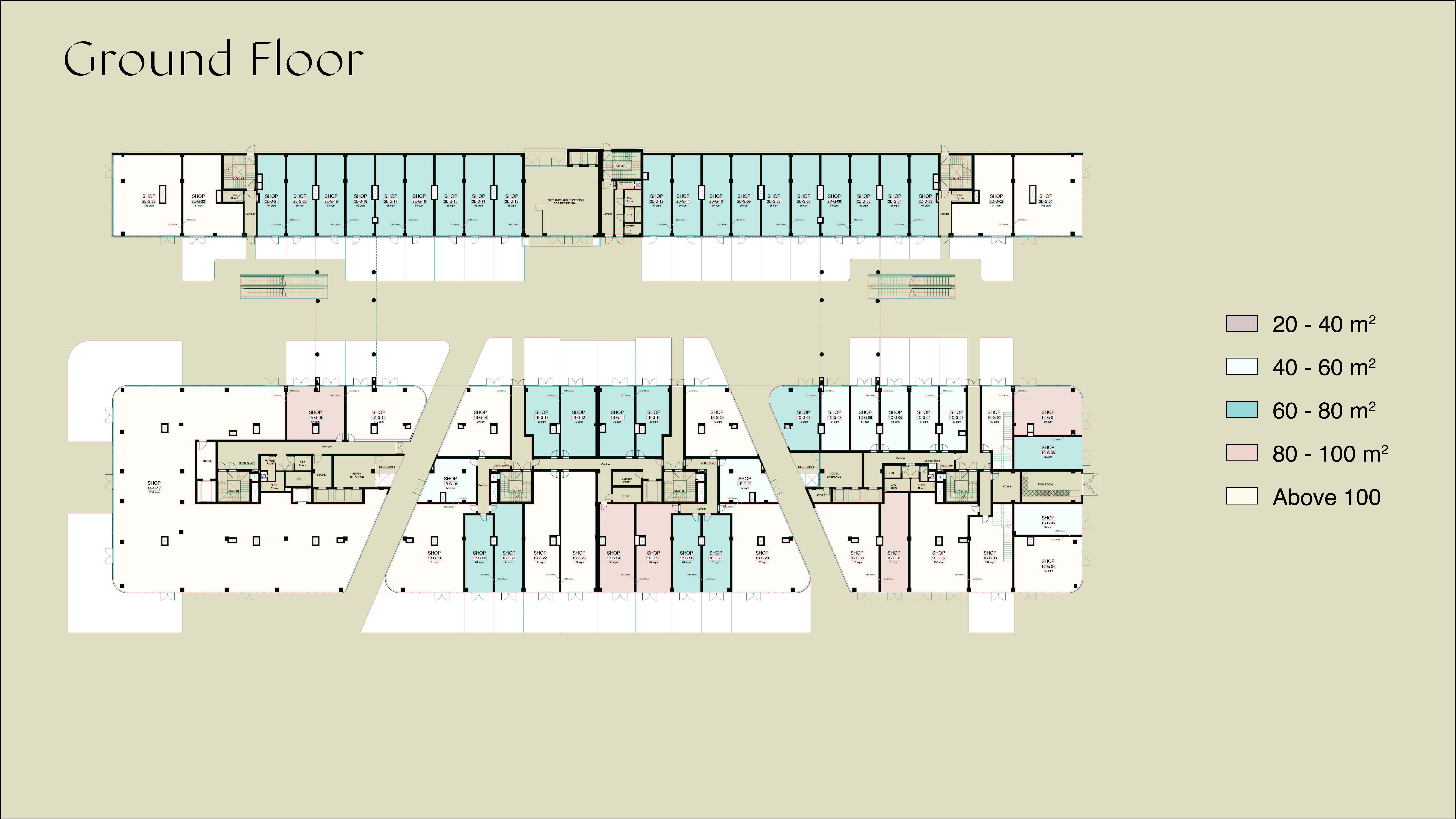 Floor plan for  at Capital avenue