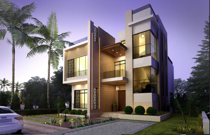 Floor plan for villa at ALMA