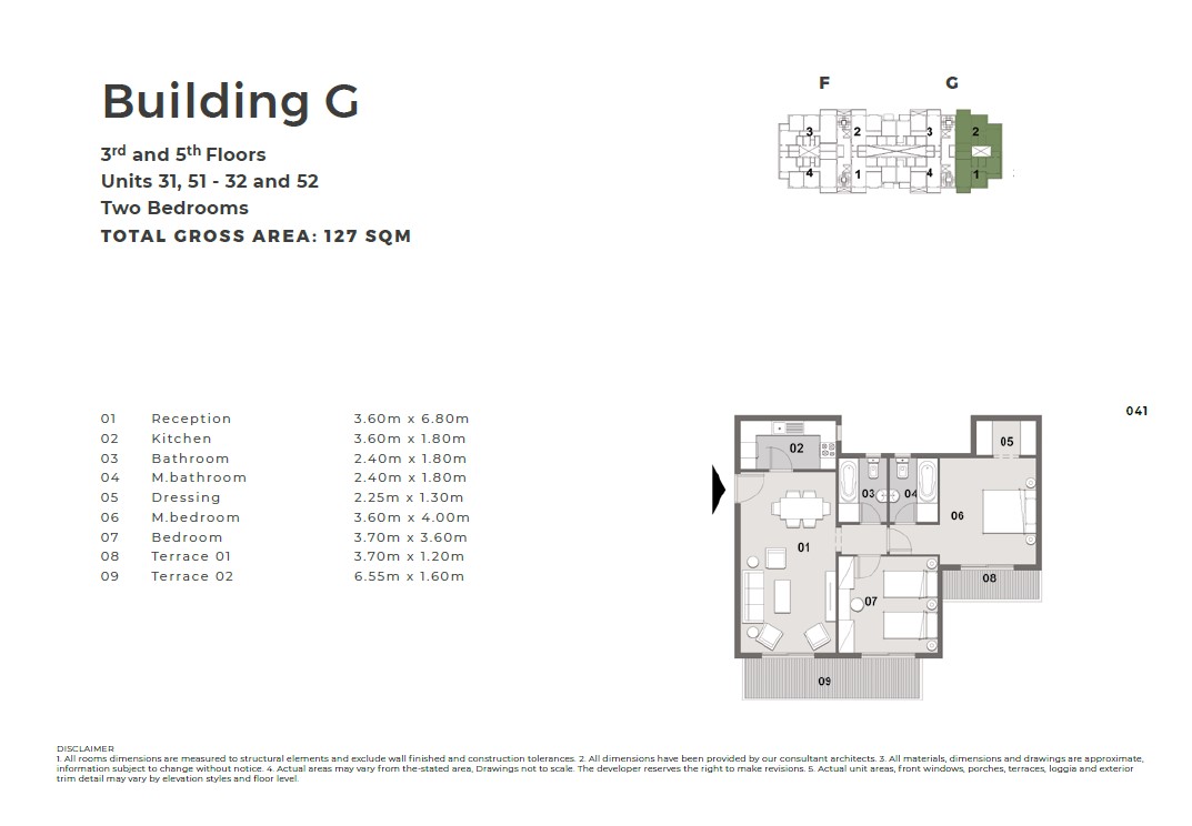 Floor plan for apartment at Il Bosco City