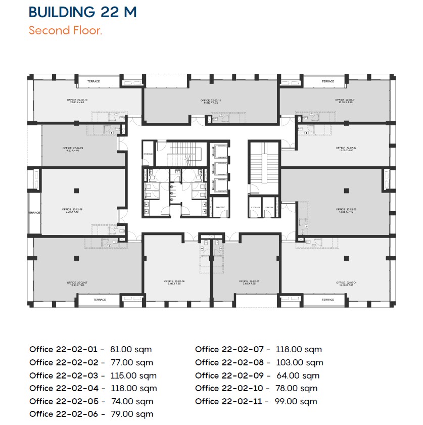Floor plan for  at DISTRICT 5