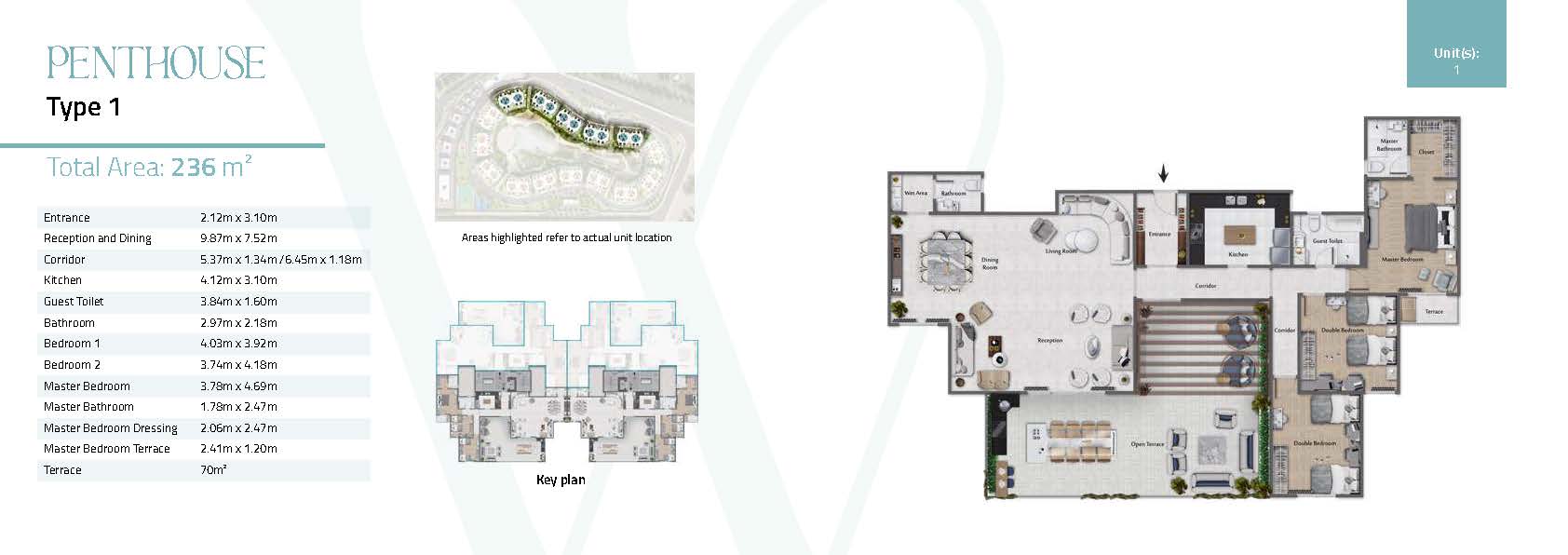 Floor plan for apartment at Rock White