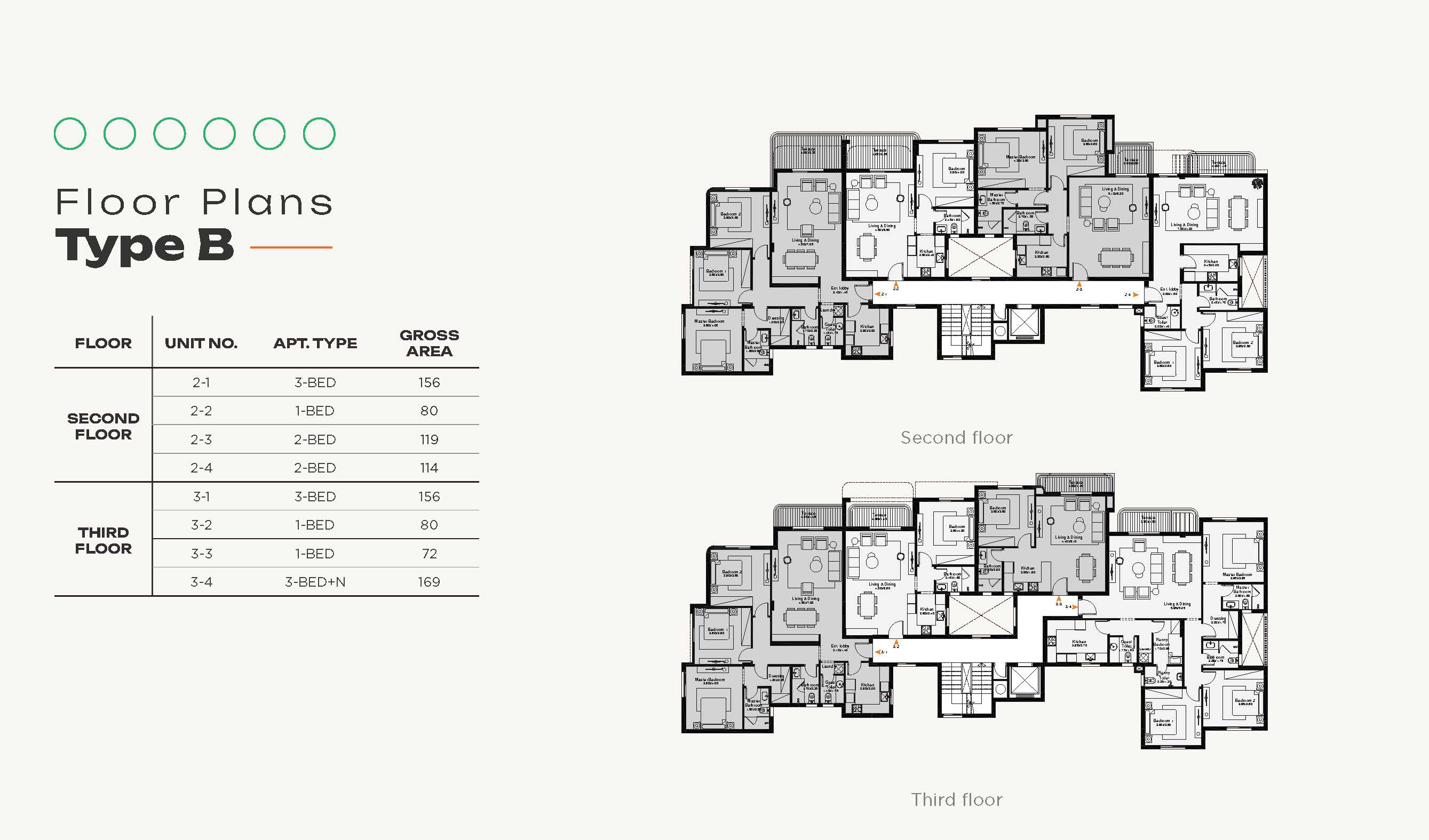 Floor plan for apartment at O West Orascom