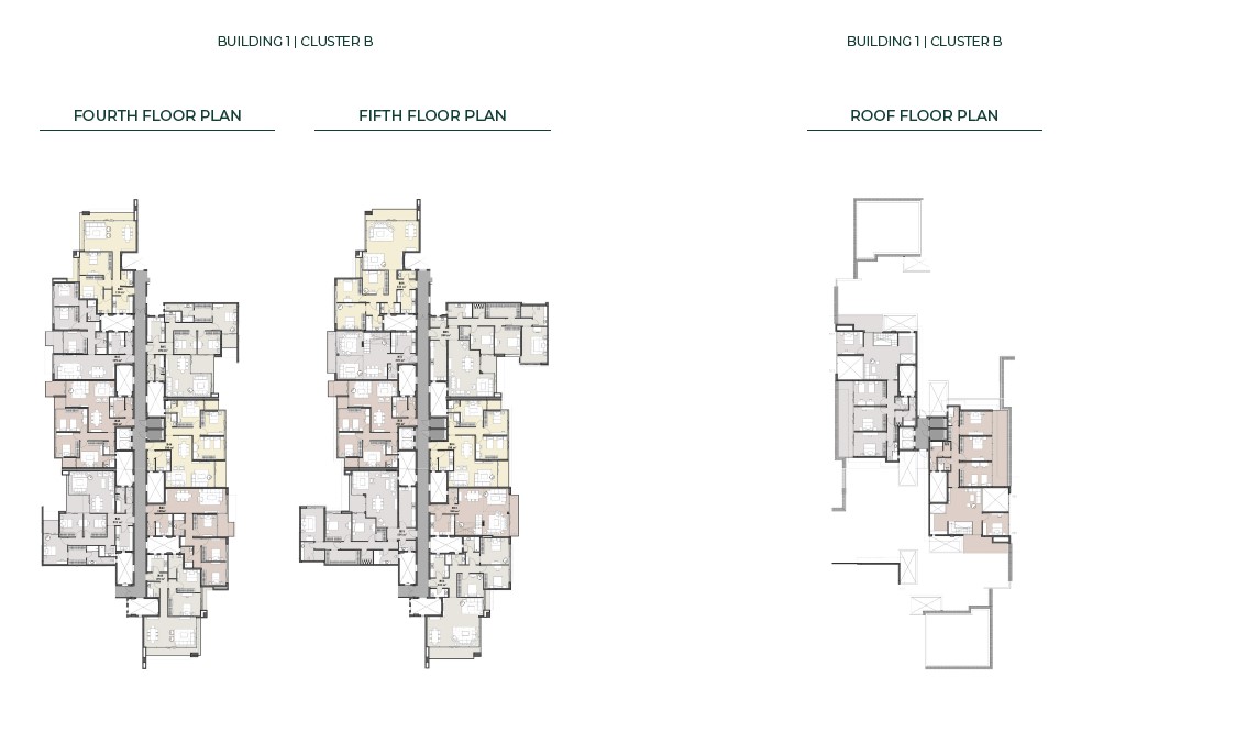Floor plan for apartment at The View Waterway