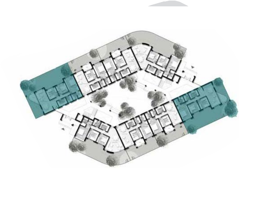 Floor plan for apartment at Kayan