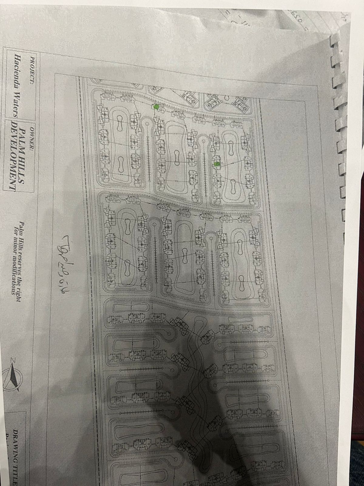 Floor plan for chalet at Hacienda Waters