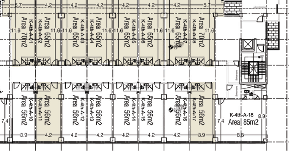 Floor plan for  at West El Balad