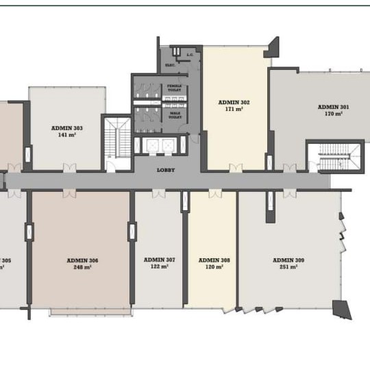 Floor plan for  at The View Waterway