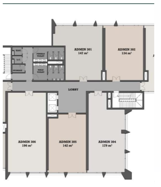 Floor plan for  at The View Waterway
