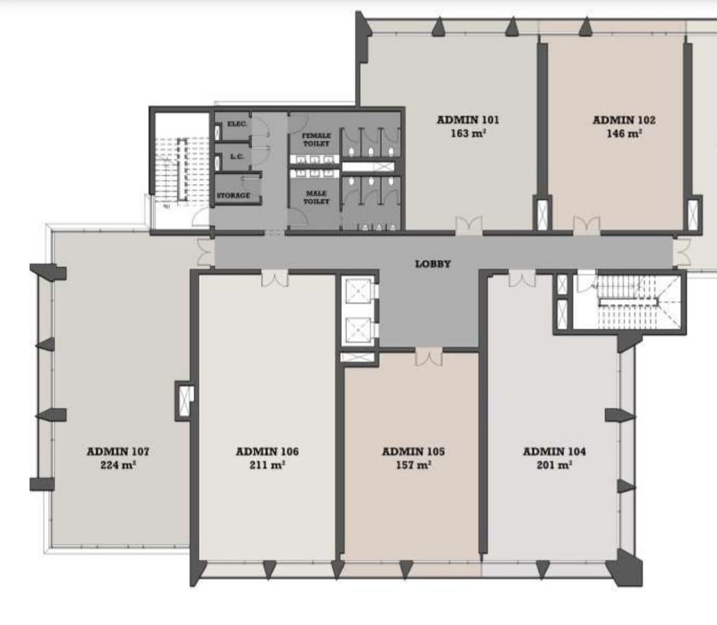 Floor plan for  at The View Waterway