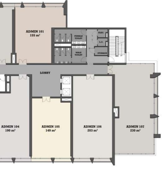 Floor plan for  at The View Waterway