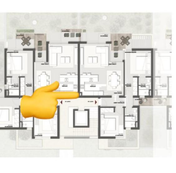 Floor plan for chalet at Solare