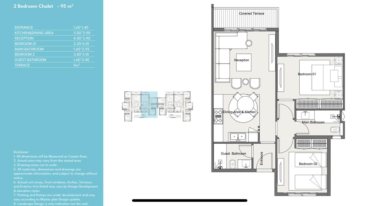 Floor plan for chalet at Summer