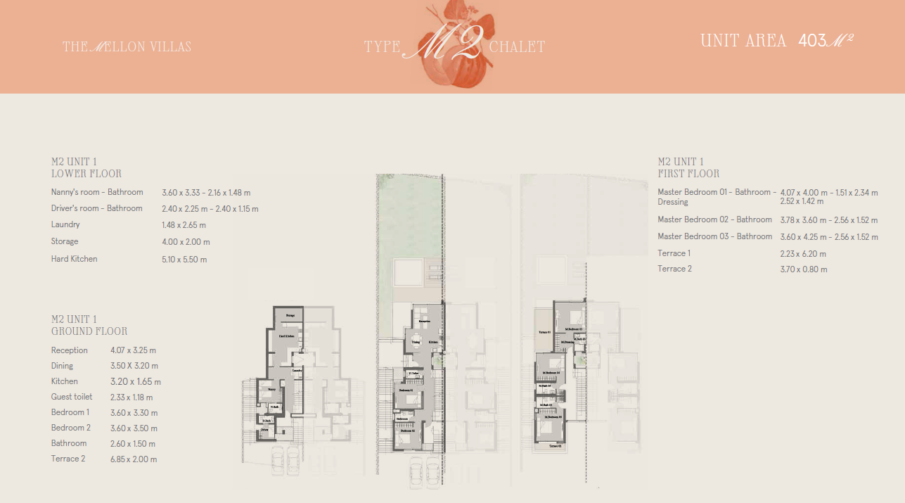 Floor plan for  at Marsa Baghush