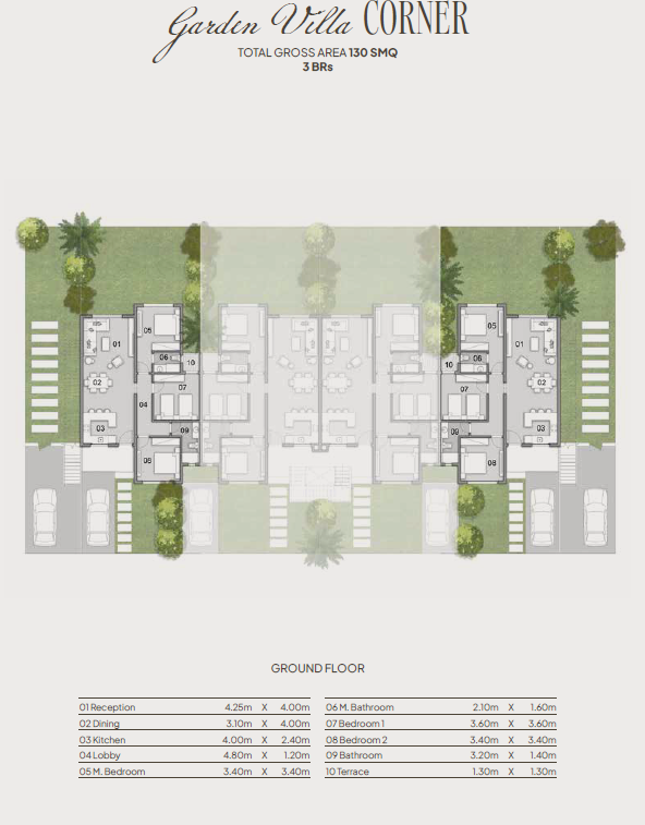 Floor plan for apartment at Kings Way