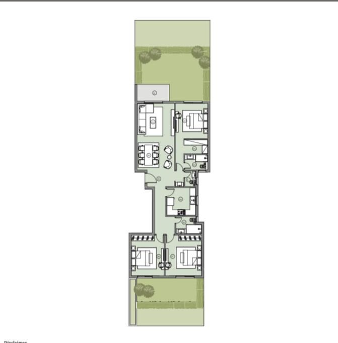 Floor plan for apartment at HAPTown