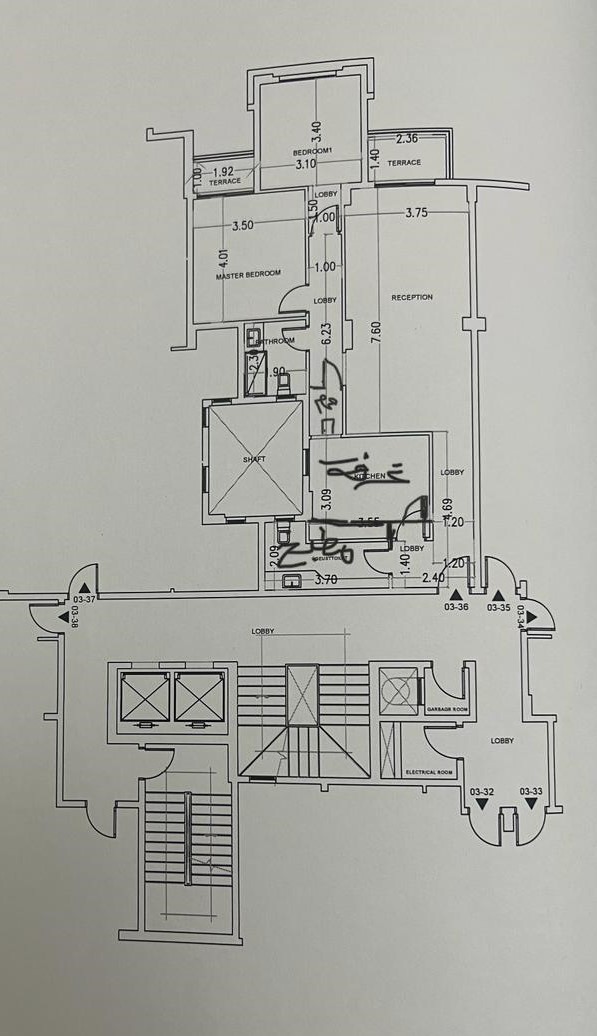 Floor plan for apartment at Sun Capital