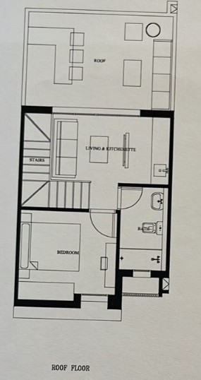 Floor plan for townhouse at LVLS Mountain View