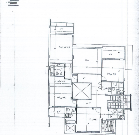 Floor plan for villa at Grand Heights