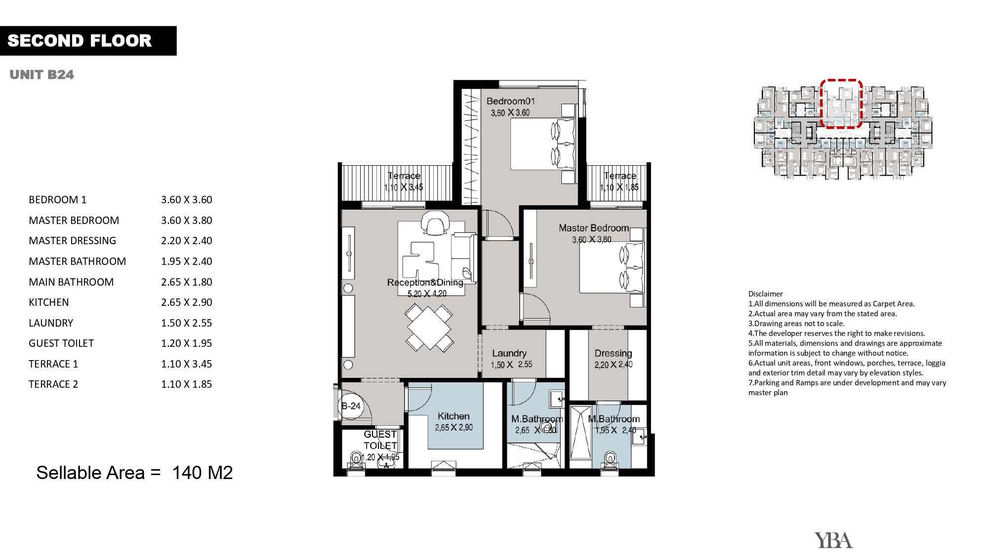 Floor plan for apartment at Monark Residence