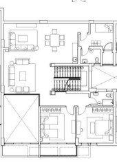 Floor plan for apartment at Mazarine