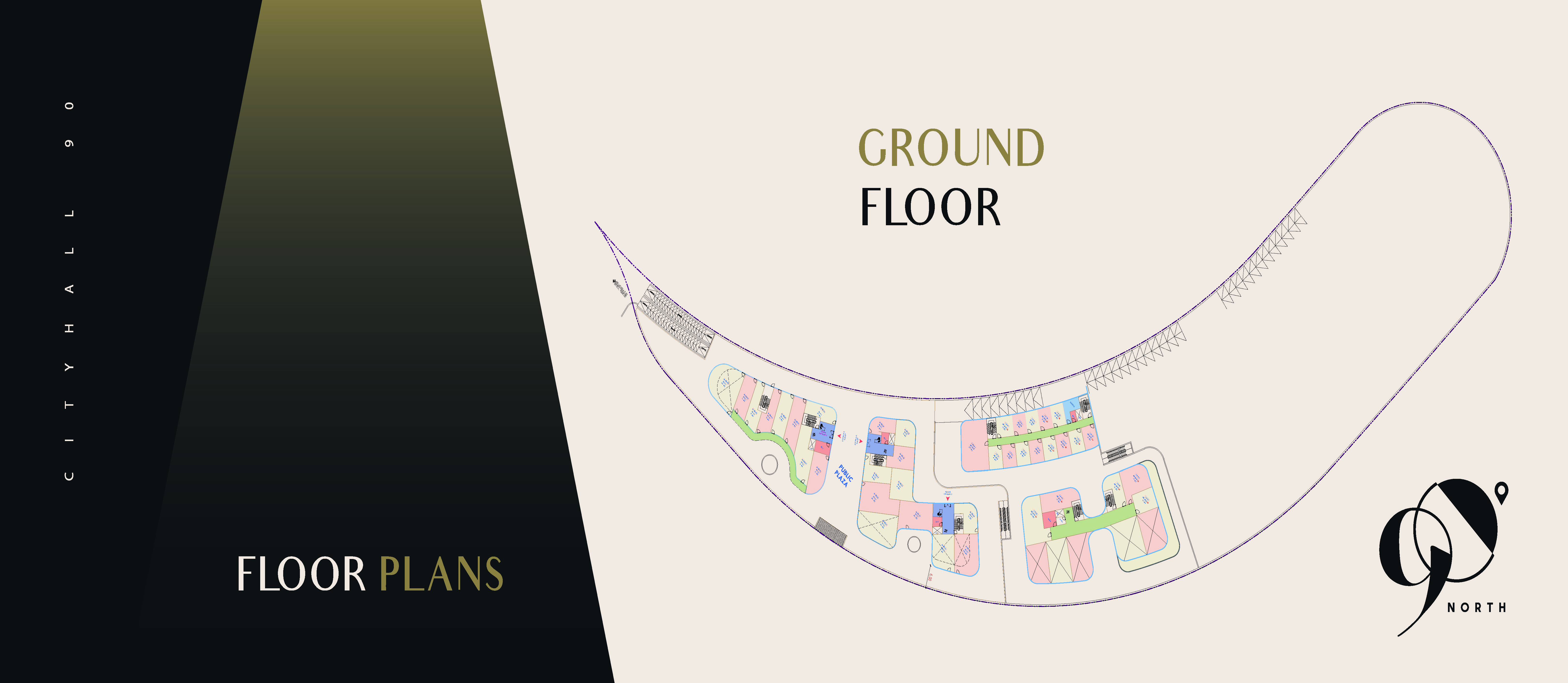 Floor plan for  at City Hall 90