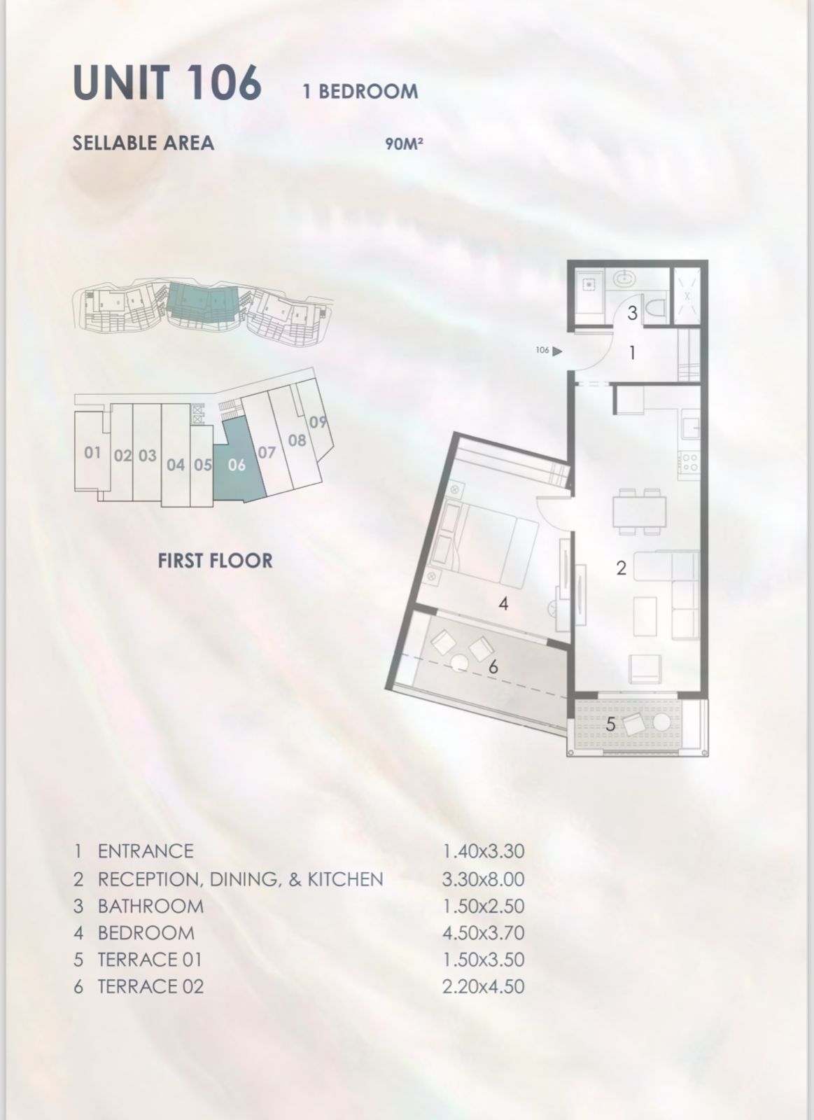 Floor plan for chalet at El Masyaf