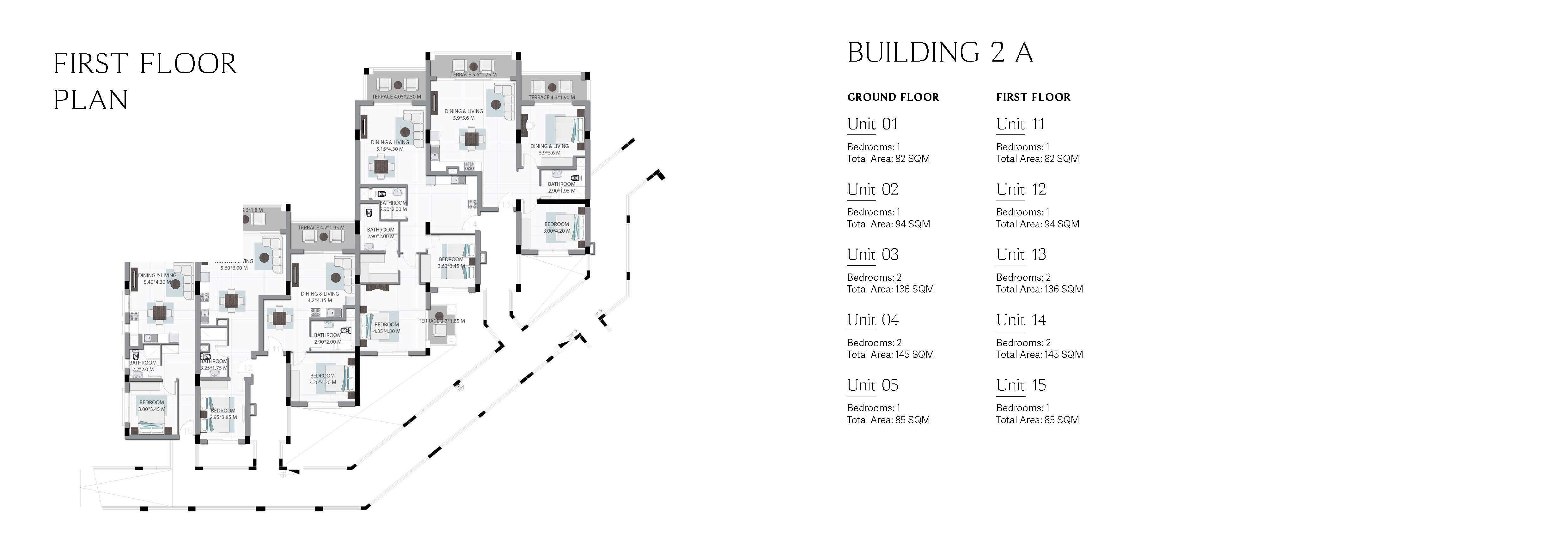 Floor plan for apartment at Soma Breeze