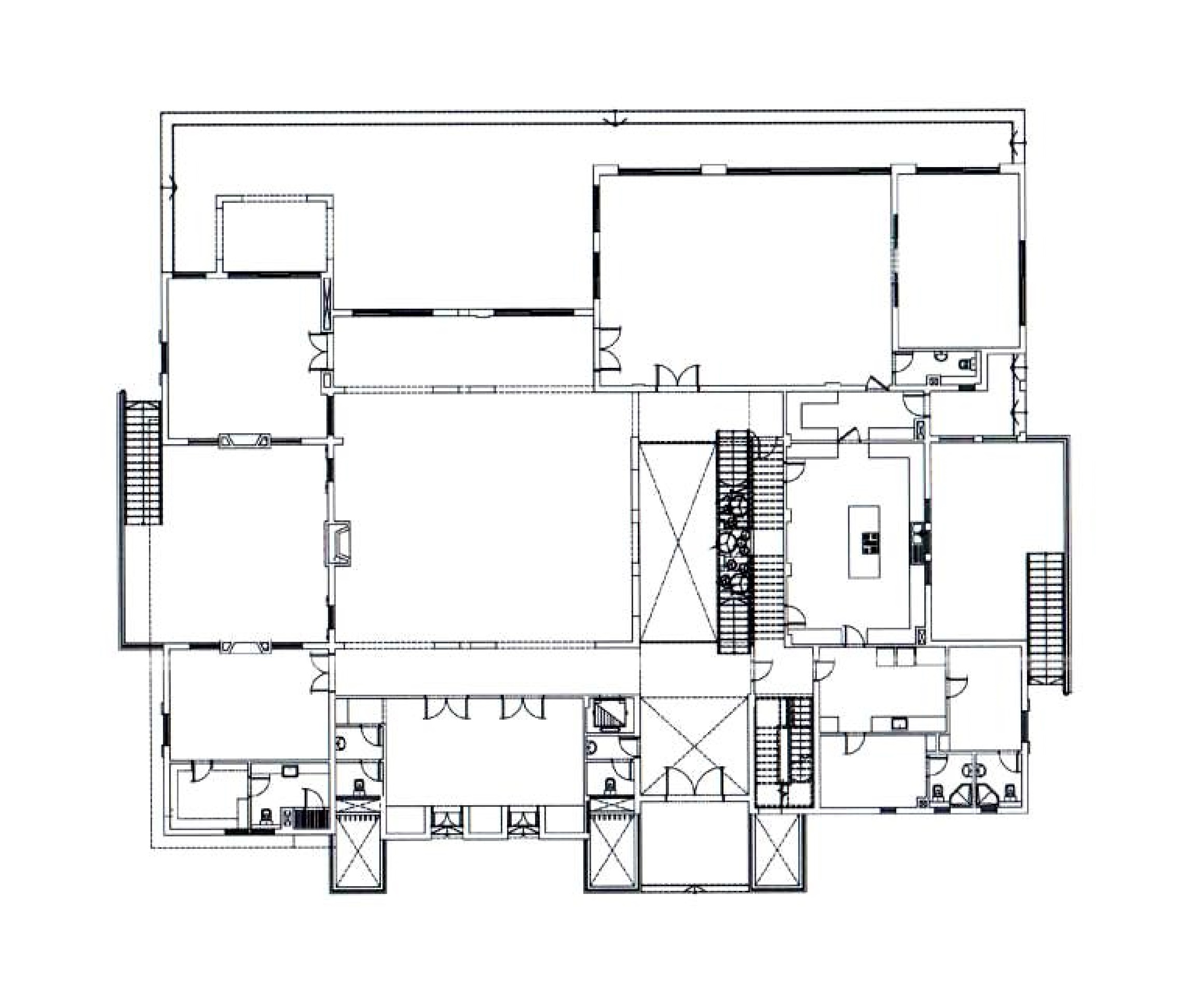 Floor plan for villa at Allegria