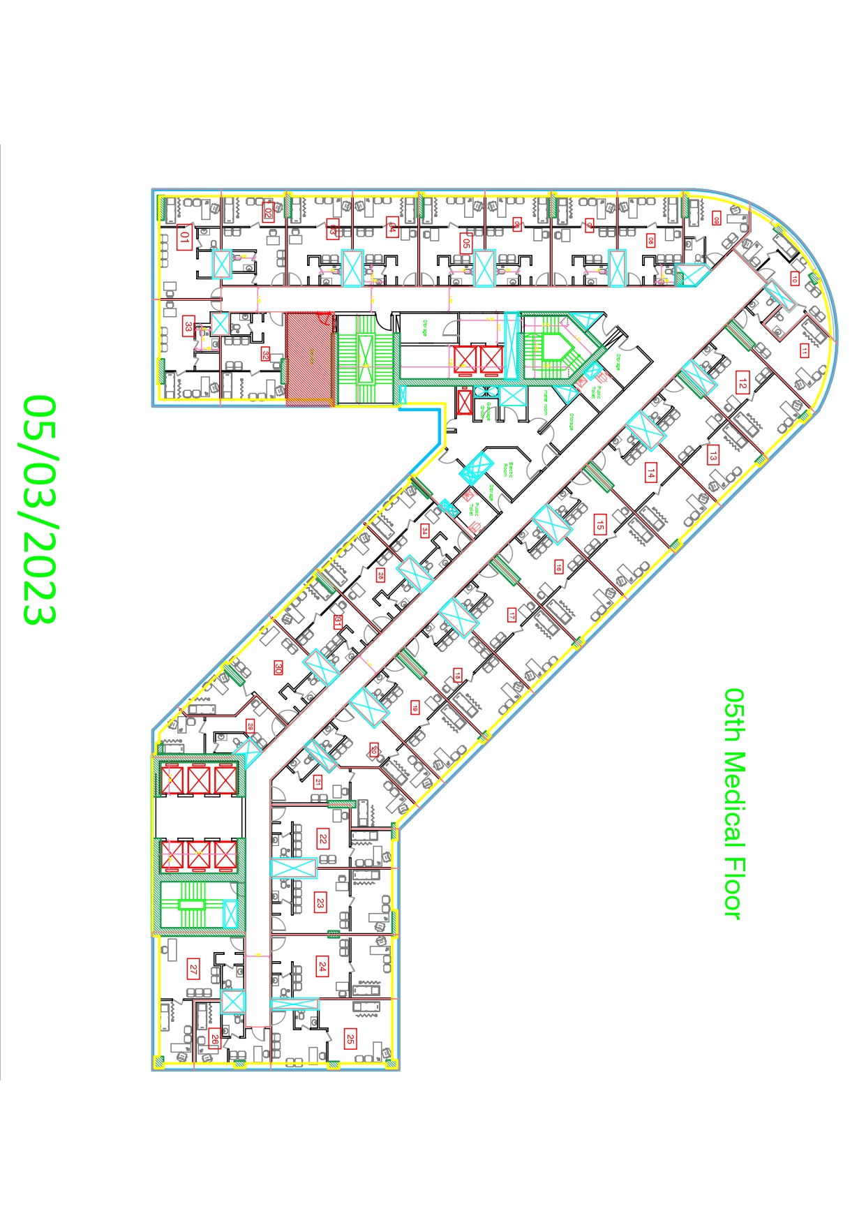 Floor plan for  at Moonreal Tower