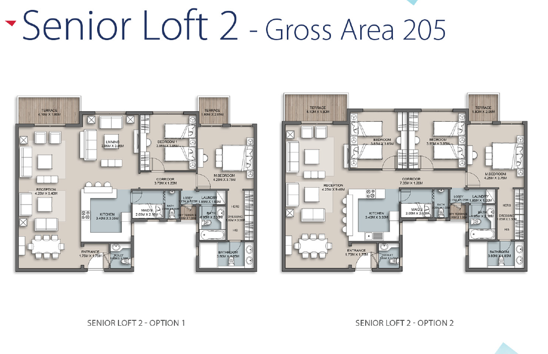 Floor plan for  at The Loft