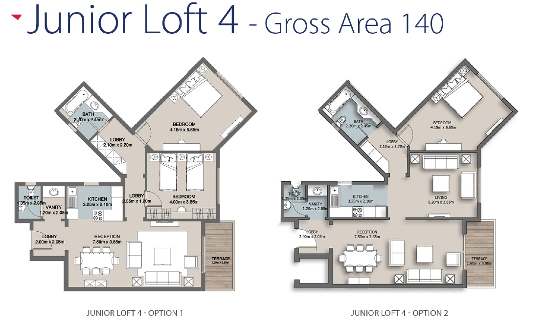Floor plan for  at The Loft