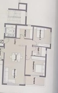 Floor plan for apartment at Badya
