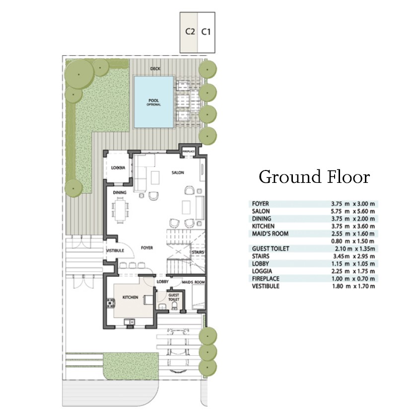 Floor plan for  at Naia West