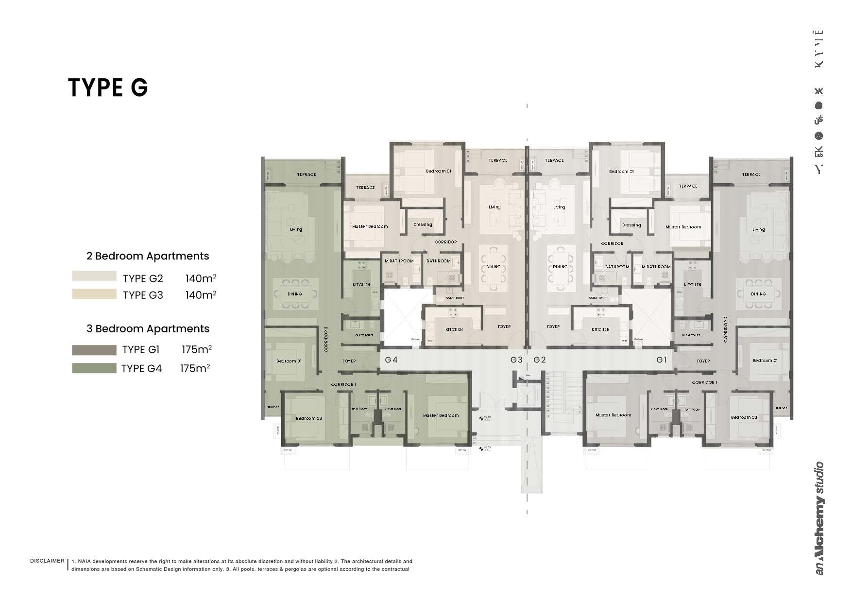 Floor plan for apartment at Naia West