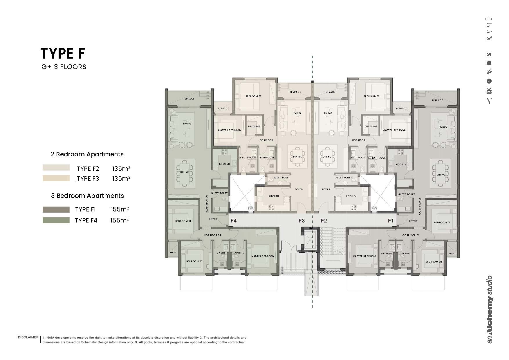 Floor plan for apartment at Naia West