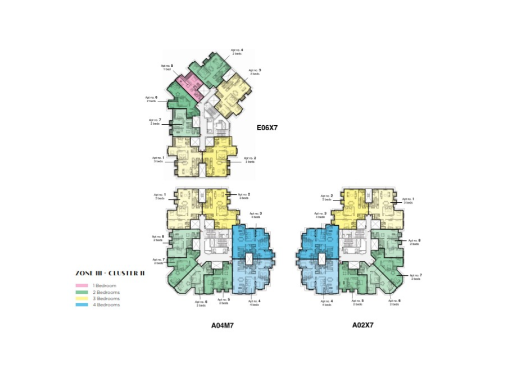 Floor plan for apartment at Il Latini SED