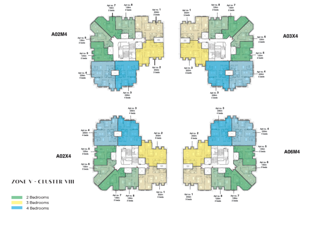 Floor plan for apartment at Il Latini SED