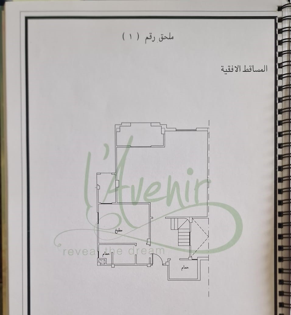 Floor plan for duplex at L’Avenir