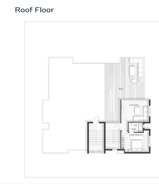 Floor plan for chalet at Cali Coast Ras El Hekma