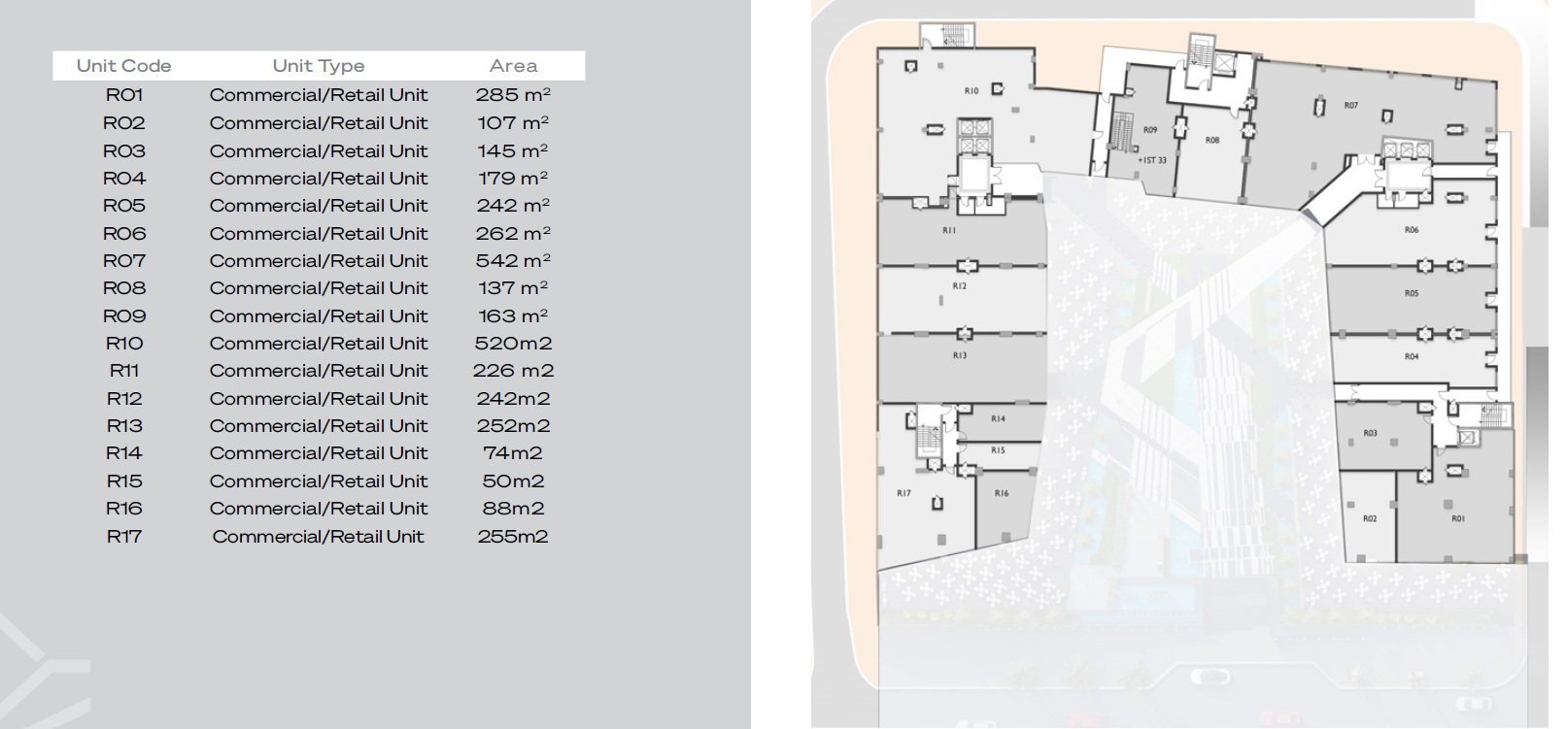 Floor plan for  at The Gray