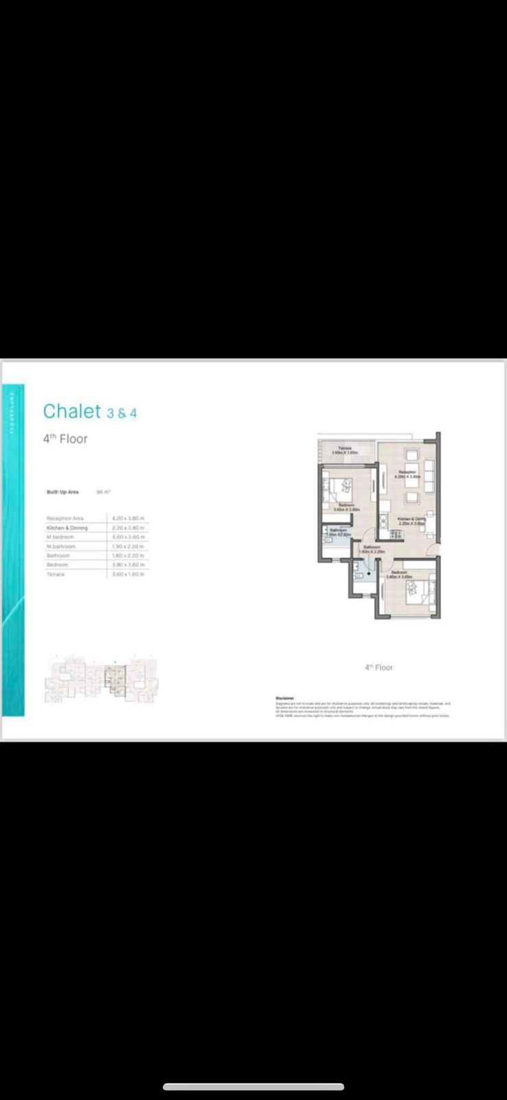Floor plan for chalet at Hyde Park North - Seashore