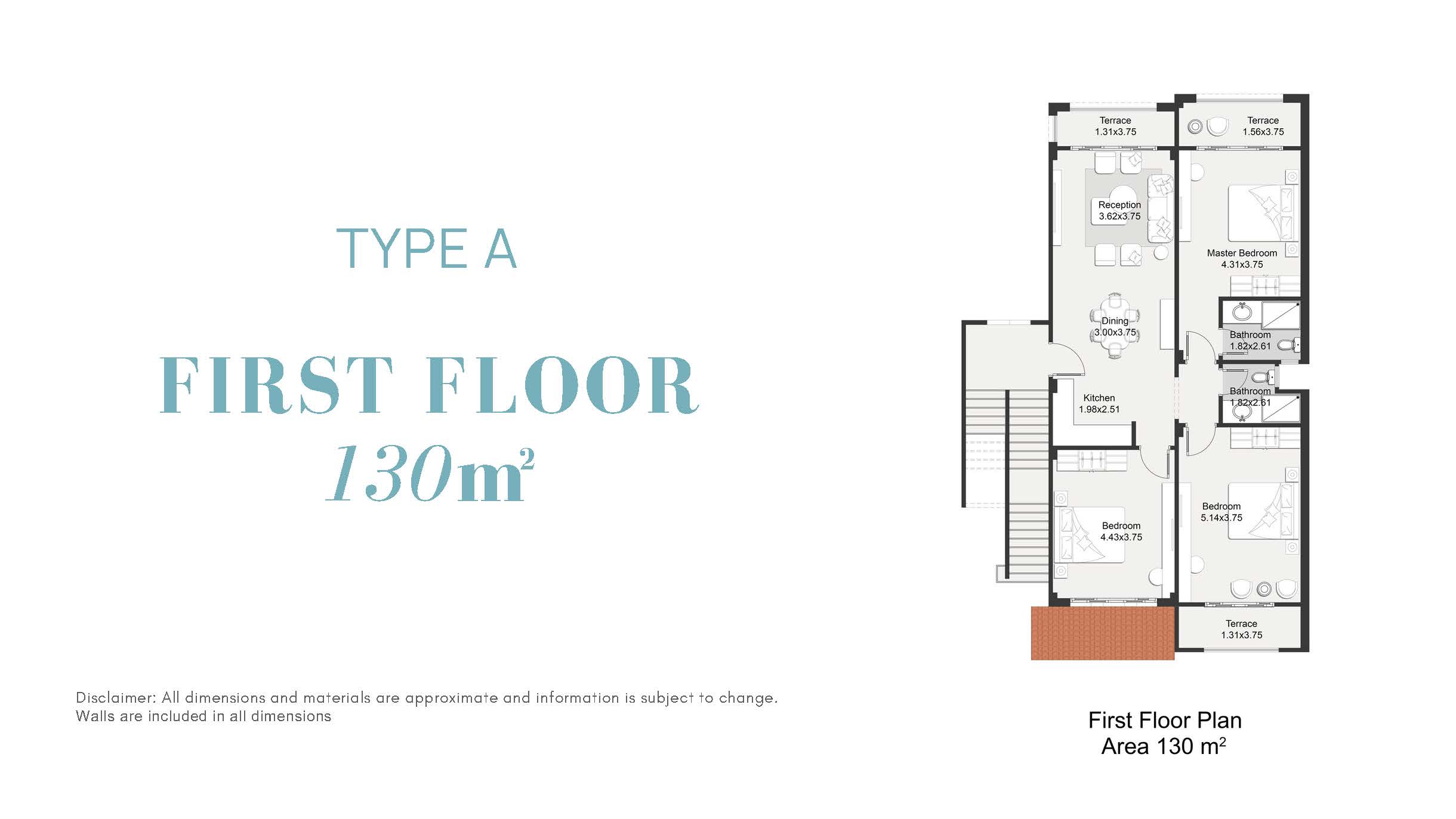 Floor plan for chalet at La Vista 6 -Phase 2