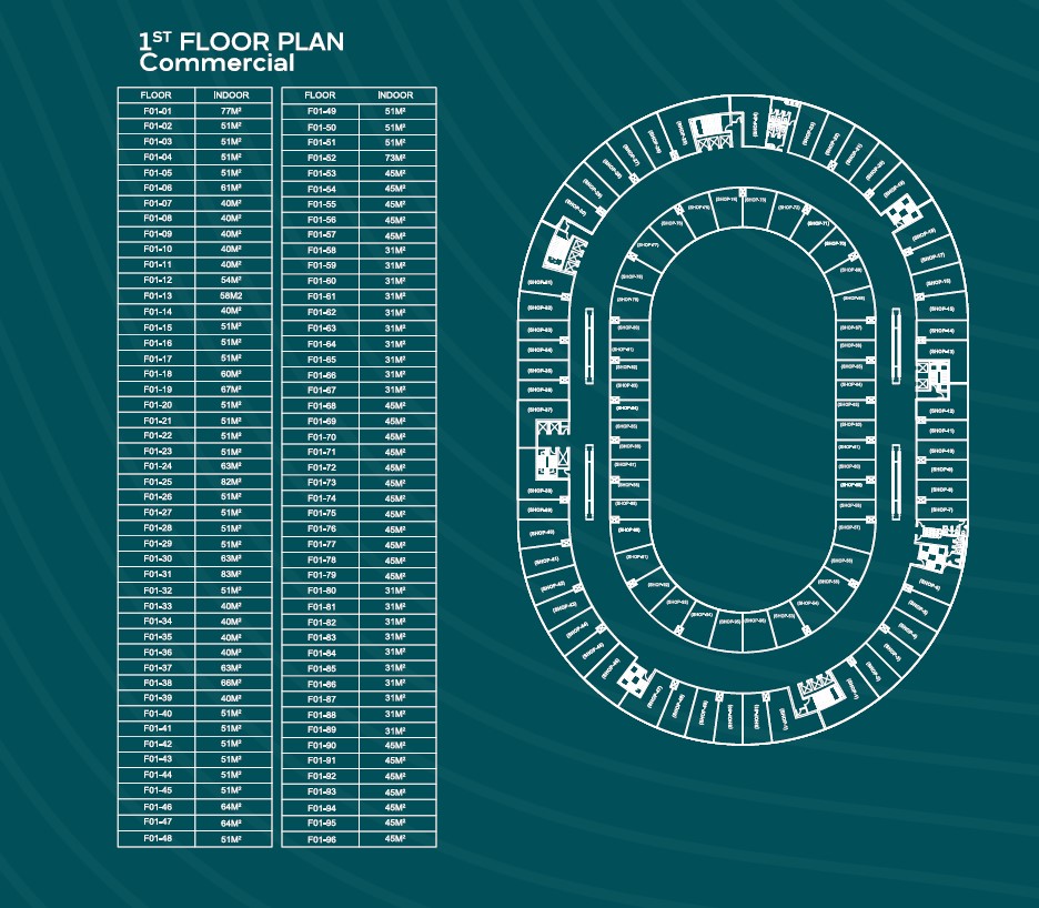 Floor plan for  at East Tower