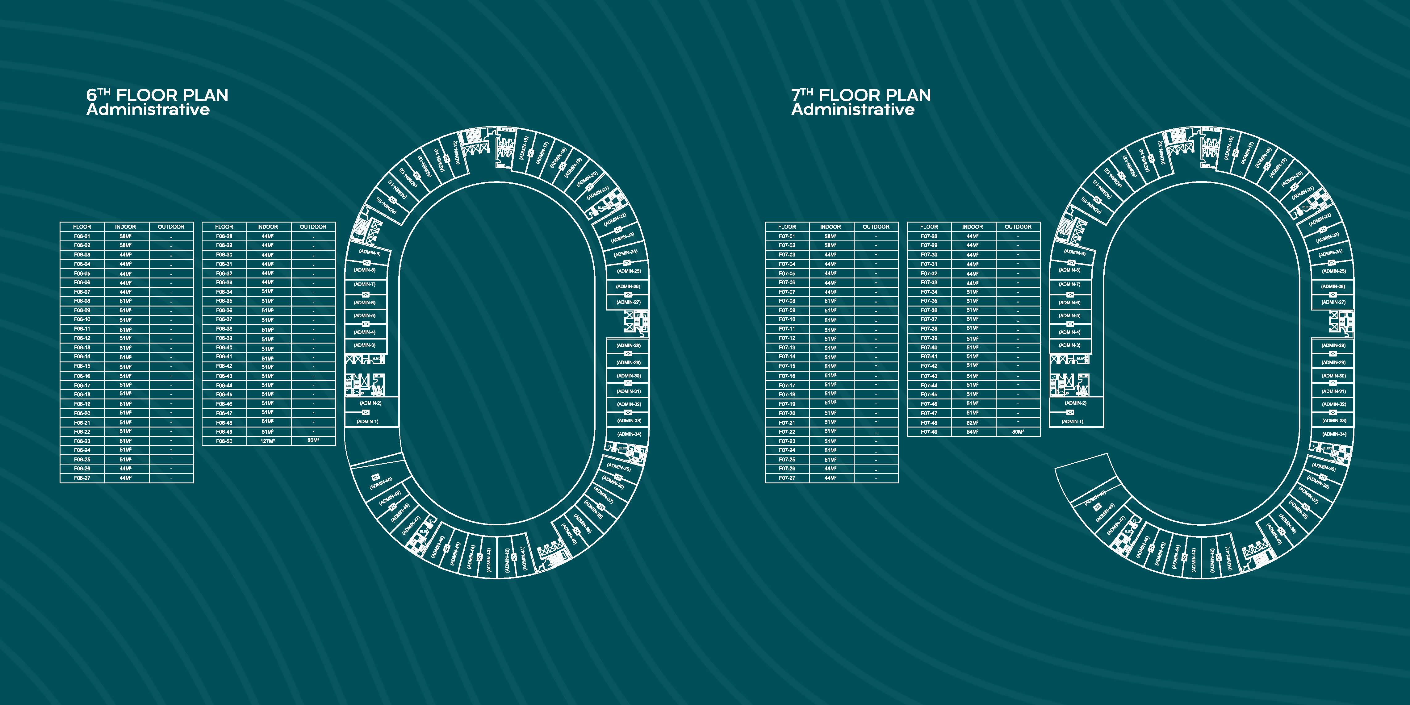 Floor plan for  at East Tower