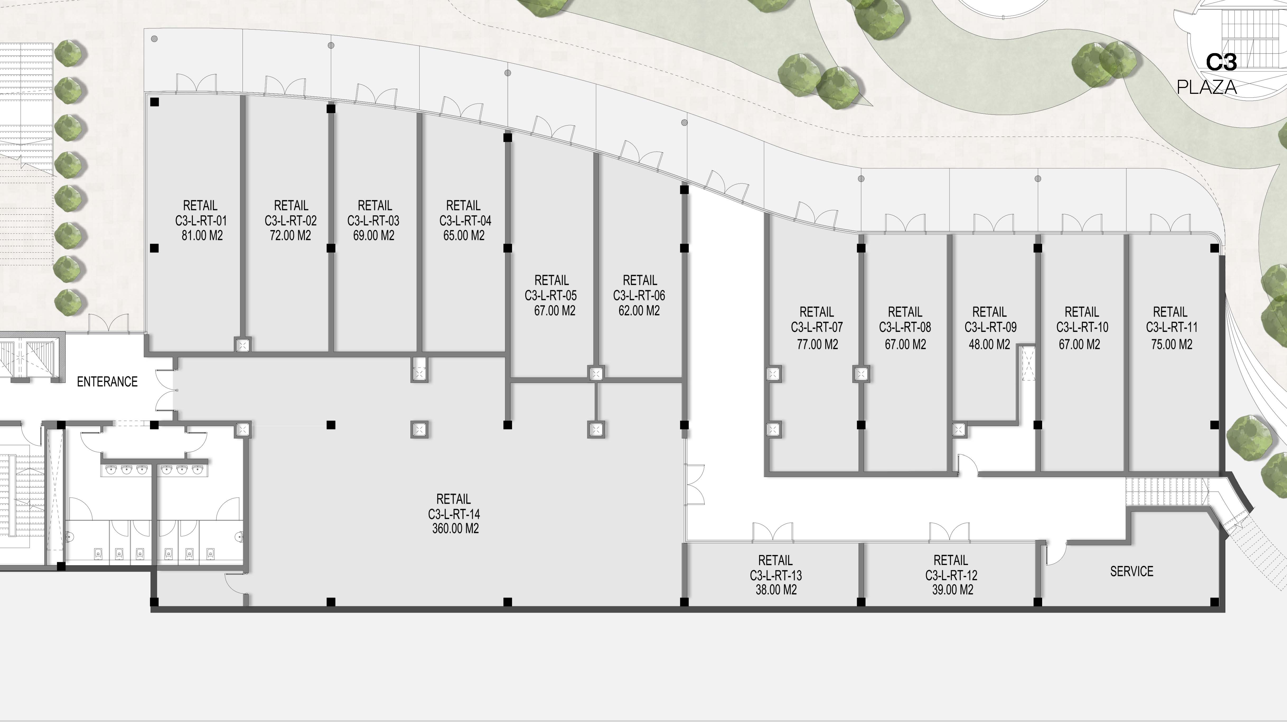 Floor plan for  at Nmq