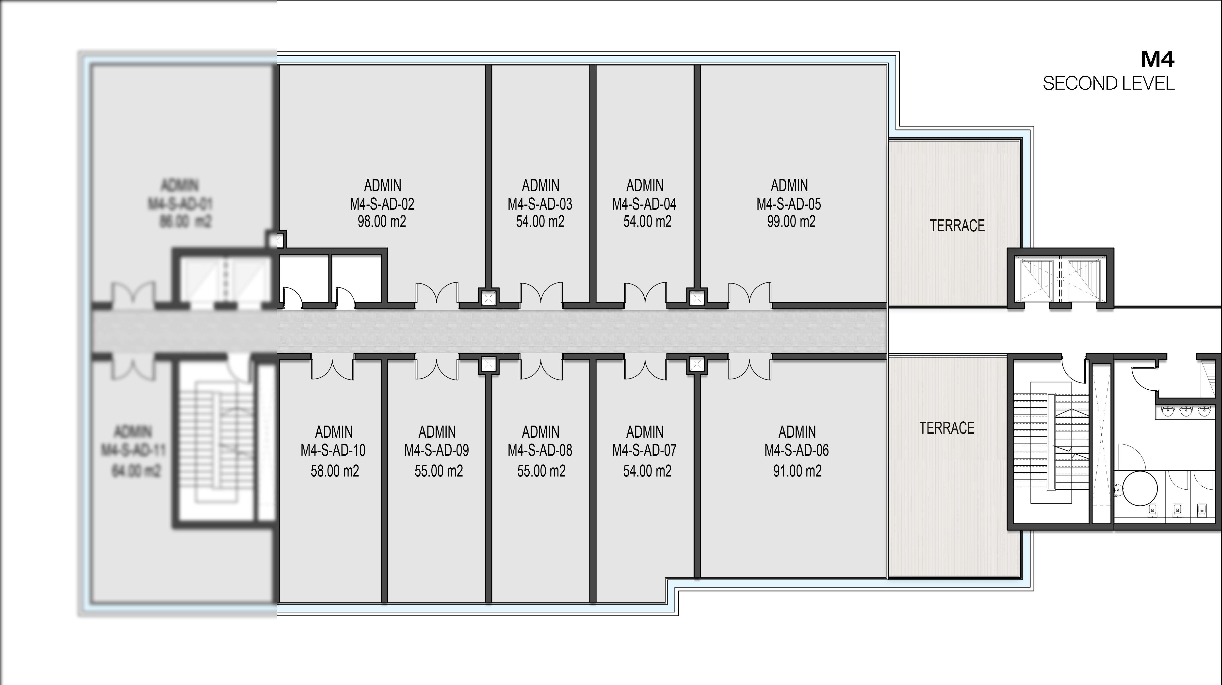 Floor plan for  at Nmq