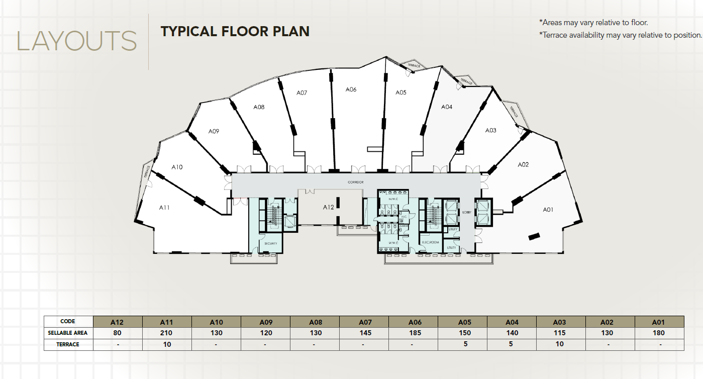 Floor plan for  at 41 Business District