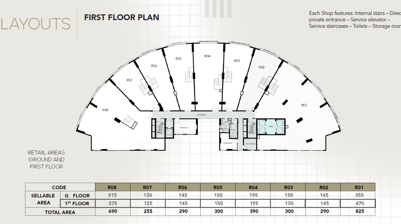 Floor plan for  at 41 Business District